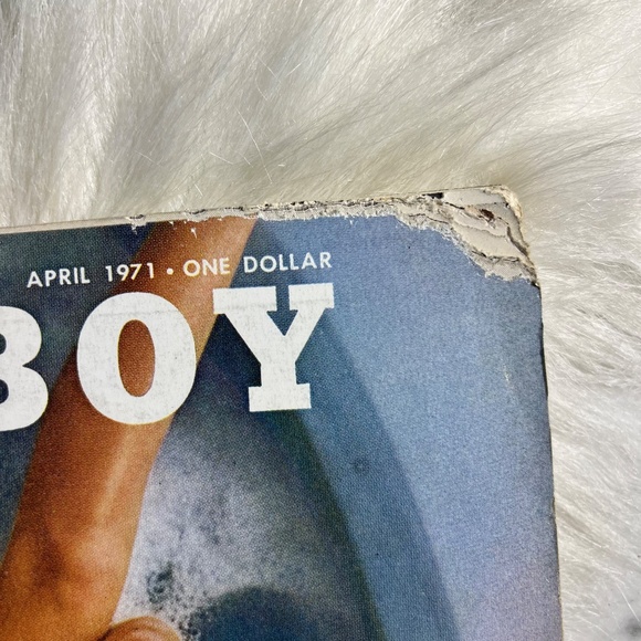 Vintage 70s Playboy Magazine April 1971 - Picture 2 of 8